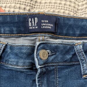 GAP Blue Denim Universal Leggings